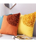 Handmade car flower three dimensional technology pillow cover Nordic sofa cushion suede pillow cover living room bedroom pillow cover