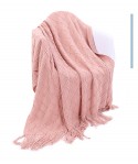 Amazon tassel blanket throwblanket sofa blanket blanket solid knitting Blanket Baby Photography blanket