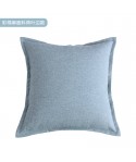 Manufacturer geometric embroidery national style linen pillow household goods sofa cloth office waist pillow