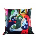 Art, art, oil painting, digital printing, flannelette, pillow case wholesale, sofa cushion, pillow case