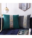 European Dutch velvet lace pillow bedside sofa cushion waist pillow Dutch velvet pillow case bed decoration