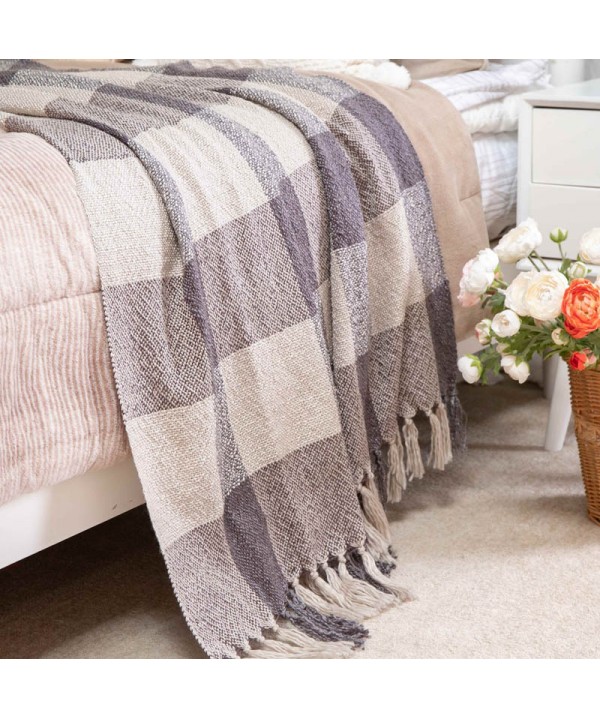 Amazon cross border blanket throw Nordic living room sofa blanket bed end napkin lunch break blanket shawl blanket tassel