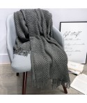 Amazon cross border sales sofa blanket cover blanket bed end knitted blanket three dimensional blanket air conditioning blanket tassel nap blanket