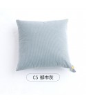 Corduroy sesame velvet two sides with large zipper pillow cover light luxury pillow cover sofa cushion pillow cover