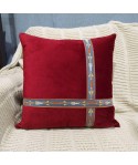 European light luxury flannel lace bedside cushion waist pillow cross border supply household products creative sofa pillow