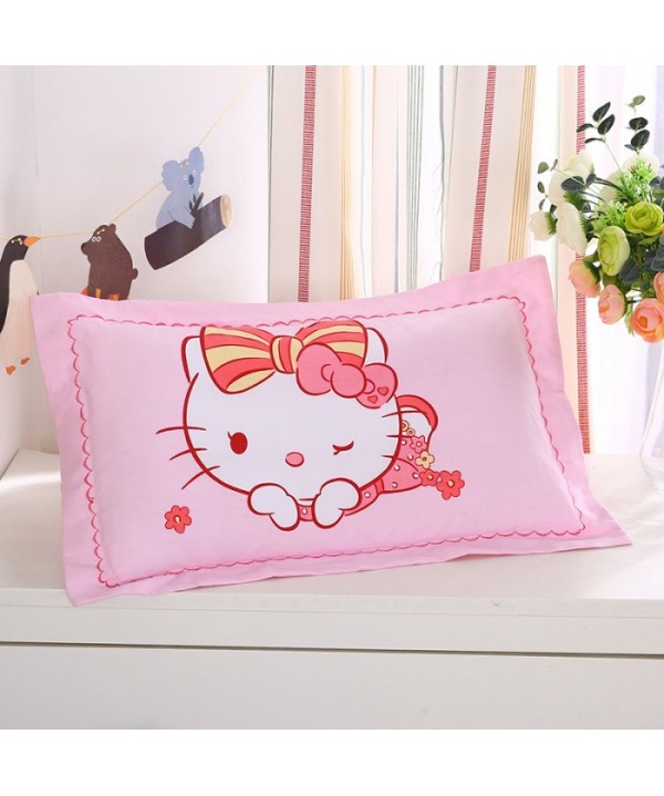 Factory wholesale cotton 32 * 50 cartoon printing kindergarten comfortable children pillow with pillow case hair generation