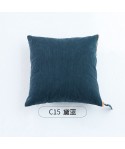 Corduroy sesame velvet two sides with large zipper pillow cover light luxury pillow cover sofa cushion pillow cover