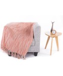 American rural leisure blanket knitting blanket bed end scarf tassels in sofa blanket living room photo blanket