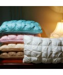 New cotton rose twist pillow three dimensional down pillow top grade hotel duck down pillow core goose down pillow wholesale