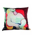 Art, art, oil painting, digital printing, flannelette, pillow case wholesale, sofa cushion, pillow case