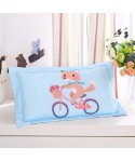 Factory wholesale cotton 32 * 50 cartoon printing kindergarten comfortable children pillow with pillow case hair generation