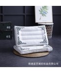 Hotel pillow core pillow all cotton embroidered comfortable pillow memory pillow does not collapse long pillow student adult one hair substitute