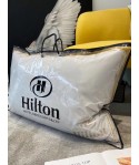 Spot Hotel silk cotton pillow core new pure color washed silk hot drill pillow wholesale