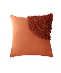 Handmade car flower three dimensional technology pillow cover Nordic sofa cushion suede pillow cover living room bedroom pillow cover