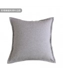 Manufacturer geometric embroidery national style linen pillow household goods sofa cloth office waist pillow