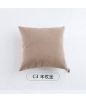 Corduroy sesame velvet two sides with large zipper pillow cover light luxury pillow cover sofa cushion pillow cover