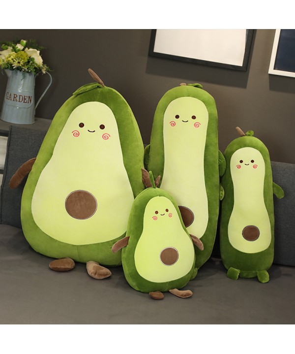 Cute avocado plush toy doll fruit doll lunch break sleep clip leg pillow cushion net red doll