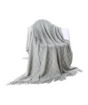 Amazon tassel blanket throwblanket sofa blanket blanket solid knitting Blanket Baby Photography blanket