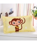 Factory wholesale cotton 32 * 50 cartoon printing kindergarten comfortable children pillow with pillow case hair generation