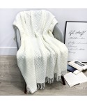 Amazon cross border sales sofa blanket cover blanket bed end knitted blanket three dimensional blanket air conditioning blanket tassel nap blanket