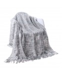 Amazon tassel blanket northern Europe sofa cover blanket home leisure blanket bed end blanket scarf orange