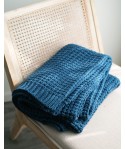 Autumn and winter knitted sofa decorative blanket Nordic ginger blanket single casual Blanket New homestay towel decoration