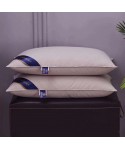 Wechat business popular pure cotton goose down pillow core five star hotel down pillow full cotton pillow core wholesale down pillow