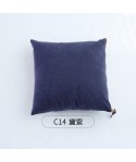 Corduroy sesame velvet two sides with large zipper pillow cover light luxury pillow cover sofa cushion pillow cover