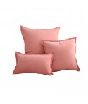 Lotus leaf Nordic luxury square pillow cover suede bedside cushion pillow cover household products Amazon source