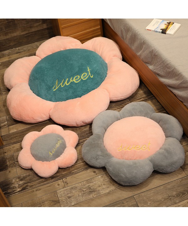 Creative down cotton soft flower plush toy home petal cushion tatami floor cushion sofa cushion
