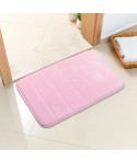 Amazon bathroom water absorption anti slip carpet custom bathroom door mat entrance bedroom living room floor mat 