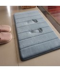 Amazon bathroom water absorption anti slip carpet custom bathroom door mat entrance bedroom living room floor mat 