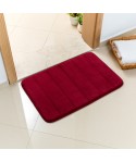 Amazon bathroom water absorption anti slip carpet custom bathroom door mat entrance bedroom living room floor mat 