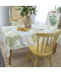 American country table cloth cloth table cloth table cloth literature and art fresh rectangular green leaves a hair 