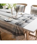 American tablecloth waterproof cloth rectangular stripe small fresh tea table round table square table cloth towel 