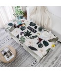 Factory direct selling Nordic pop ins fresh vegetation tablecloth tea table cover sunscreen oil and dust-proof waterproof cloth 