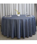 Banquet table cloth Club round table cloth hotel jacquard table skirt restaurant round table cloth table skirt turntable cloth